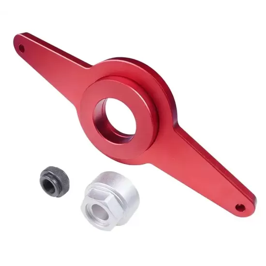 Vibration Damper Holding Tool T10531 Steel Sturdy Crankshaft Pulley Removal Tool Practical for 4cyl 1.8 2.0 TFSI Engine - CL40591B