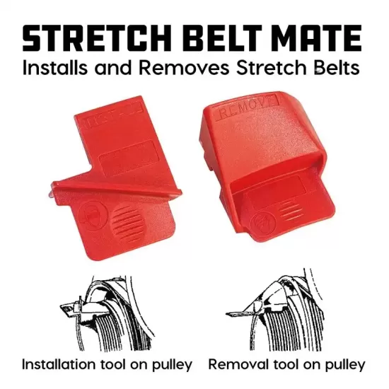 Stretch Belt Installation / Removal Tool Set - 2 pcs - CL80981