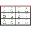 O-Rings - Set - Standard - 88.180