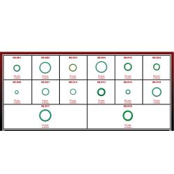 O-rings - Set - 14 types