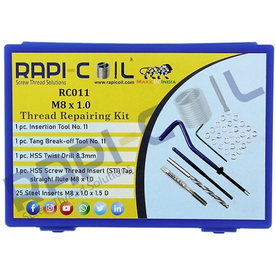Thread Repair Kit - M10 х 1.25 mm x 1.5D - RC013A