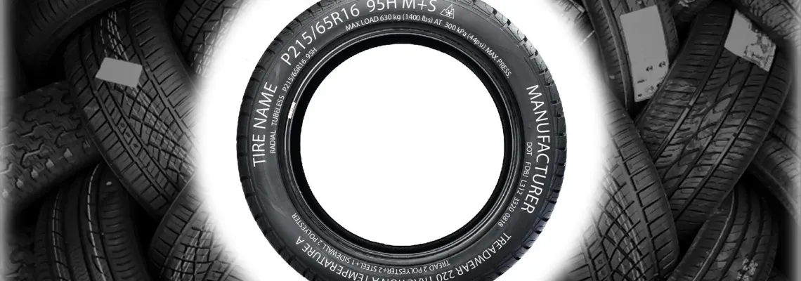 All about tyre markings